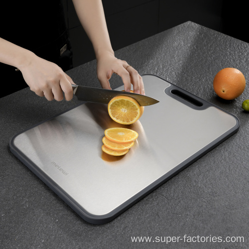 Double-Sided Kitchen Healthy Cutting Board With Pattern